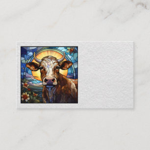 Cartes de visite de vache