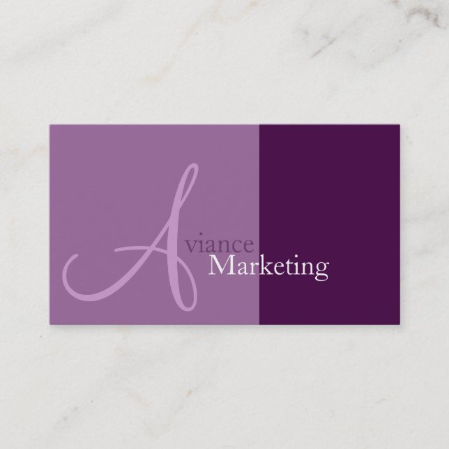 Cartes de visite de vente (Devant)