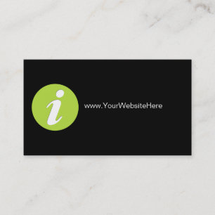 Cartes de visite de vente de site Web