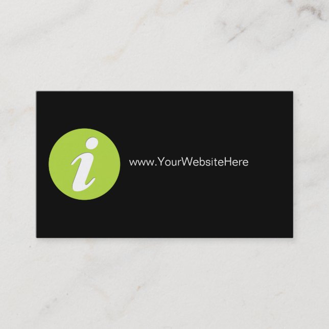 Cartes de visite de vente de site Web (Devant)