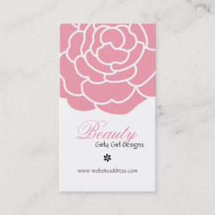 Cartes de visite de verticale de rose de rose