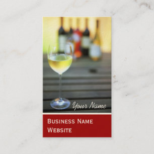 Cartes de visite de vin