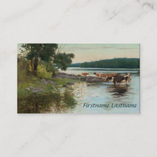Cartes de visite de vue du lac Keinänen