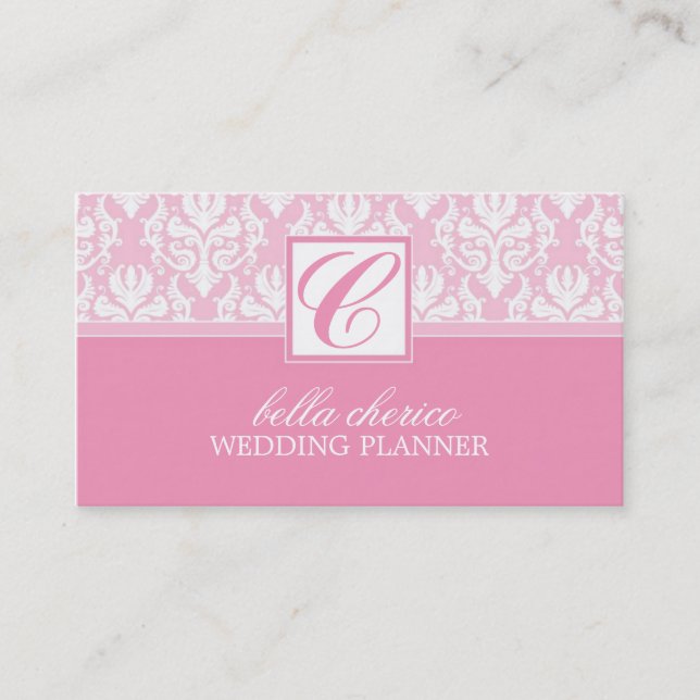 Cartes de visite de wedding planner (Devant)