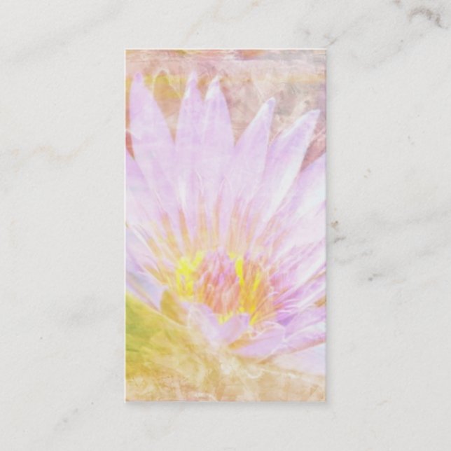 Cartes de visite de yoga de déesse de guérisseur (Devant)