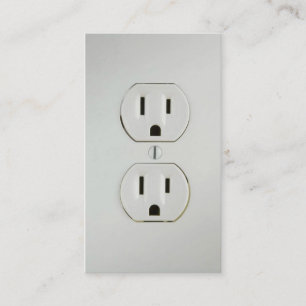 Cartes de visite d'électricien