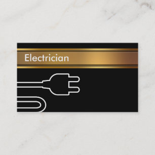 Cartes de visite d'électricien