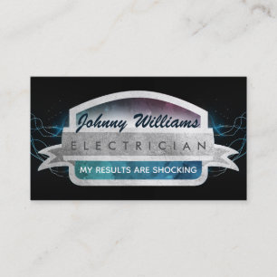 Cartes de visite d'électricien Slogans