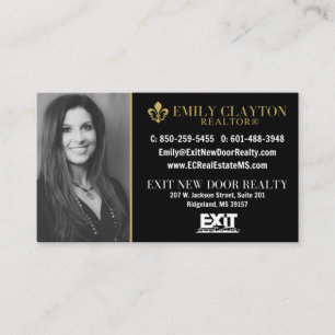 Cartes de visite d'Emily (non modifiable)