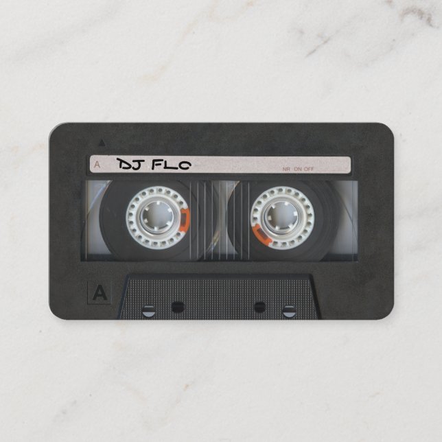 Cartes de visite d'enregistreur à cassettes pour (Devant)