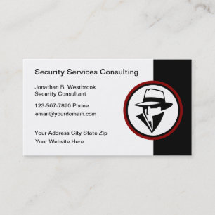 Cartes de visite des consultants en services de s