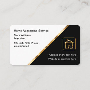 Cartes de visite des services à domicile classique
