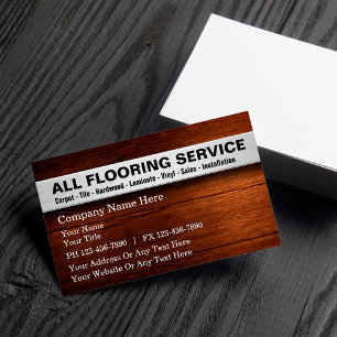 Cartes de visite des services de sol