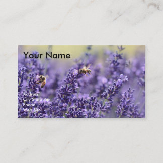 Cartes de visite d'huile essentielle avec la
