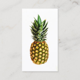 Cartes de visite d'impression d'ananas