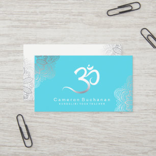 Cartes de visite d'instructeur de yoga