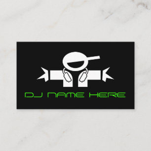 Cartes de visite DJ
