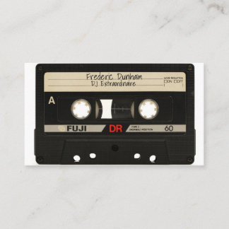 Cartes de visite DJ - Mixtape Vintage