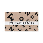 Cartes de visite d'ophtalmologiste