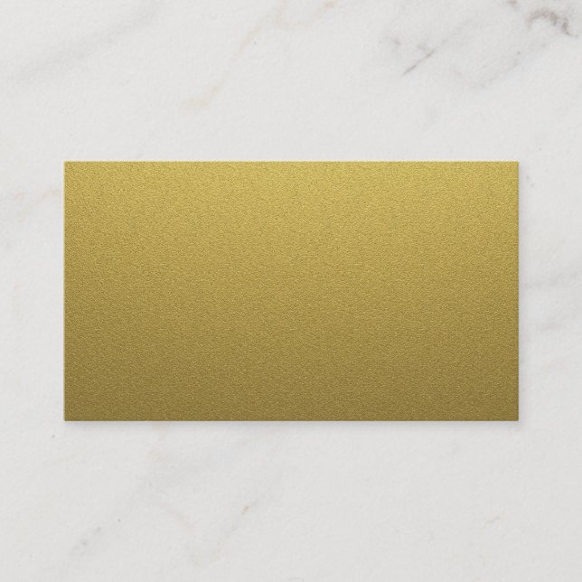 Cartes de visite d'or (Devant)