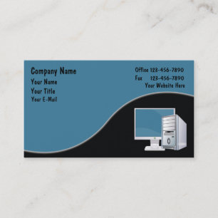 Cartes de visite d'ordinateurs