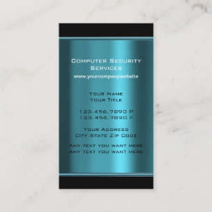 Cartes de visite d'ordinateurs Cool