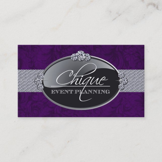 Cartes de visite d'organisateur (Devant)
