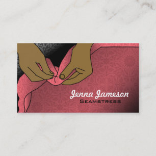 Cartes de visite d'ouvrière couturière