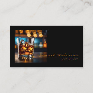 Cartes de visite du barman