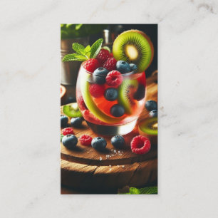 Cartes de visite du barman