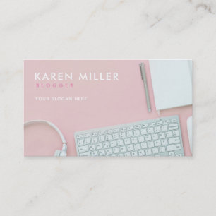 Cartes de visite du blogueur Influencer Slogans