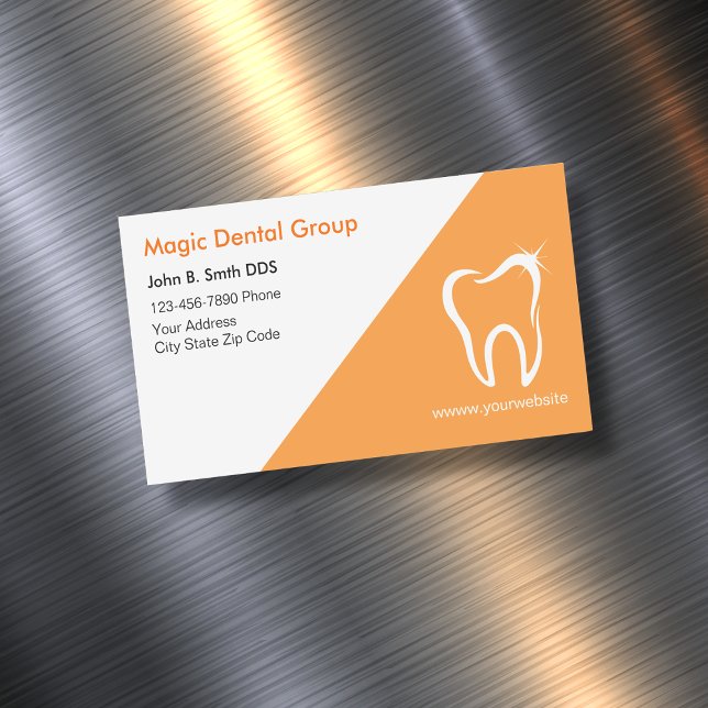Cartes de visite du bureau des dentistes modernes (Créateur téléchargé)