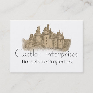 Cartes de visite du château de Fairy Tale