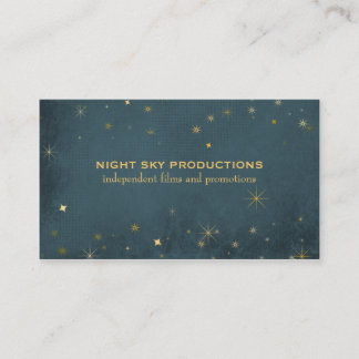 Cartes de visite du ciel nocturne