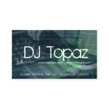 Cartes de visite du DJ