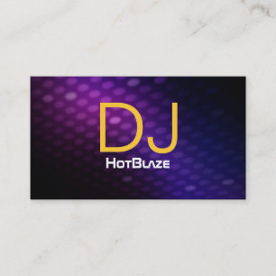 Cartes de visite du DJ