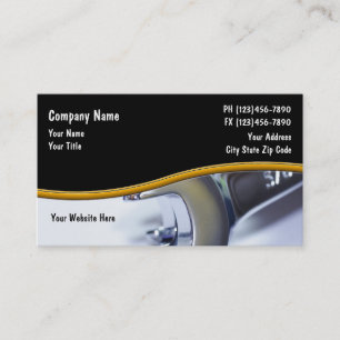 Cartes de visite du service automobile