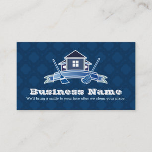 cartes de visite du service de nettoyage
