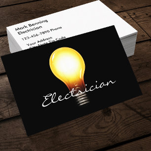 Cartes de visite électroniques simples