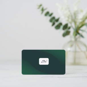 Cartes de visite élégantes modernes avec QR code p