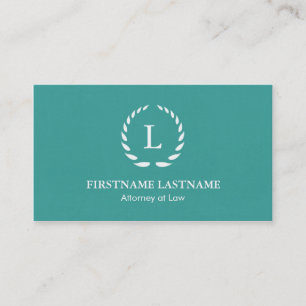 Cartes de visite élégants et modernes d'avocat