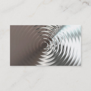 Cartes de visite en acier en métal