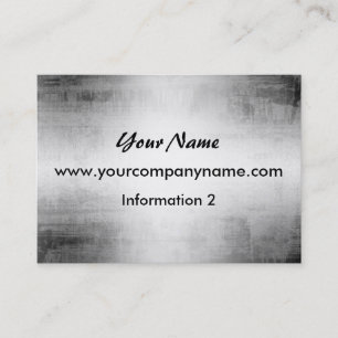 Cartes de visite en acier grunges de regard en