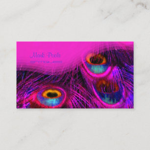 cartes de visite en plumes de PixDezines