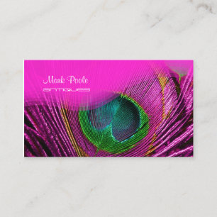 cartes de visite en plumes de PixDezines