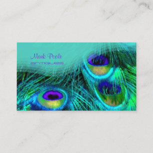 cartes de visite en plumes de PixDezines