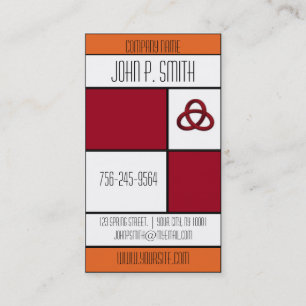 Cartes de visite enfermés dans une boîte par