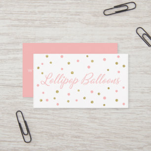 Cartes de visite faits sur commande : Ballons de