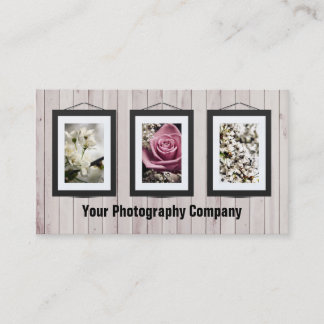 Cartes de visite faits sur commande de galerie