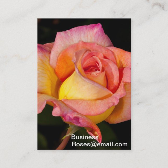 Cartes de visite fleuristes (Devant)